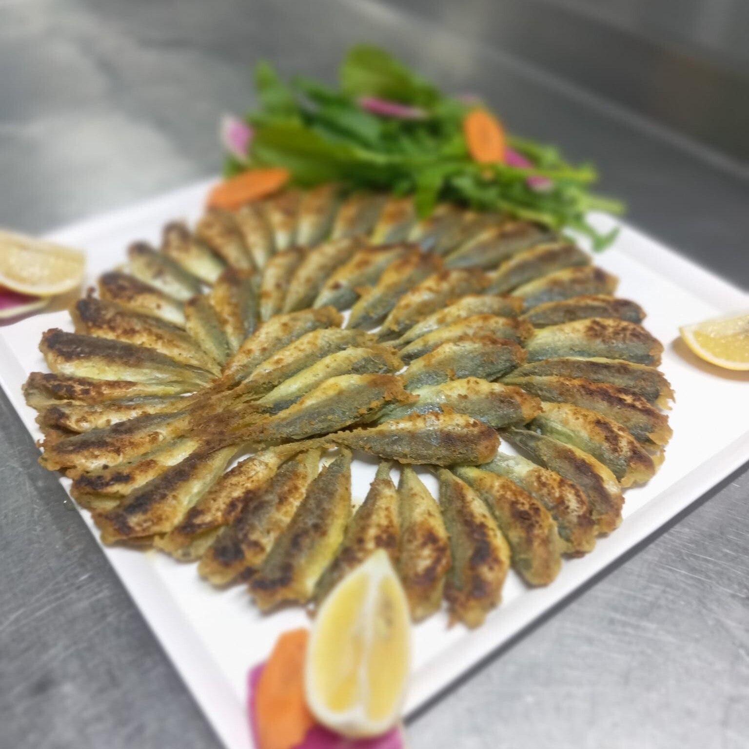 500 Gr İstavrit Tava Garnitürsüz