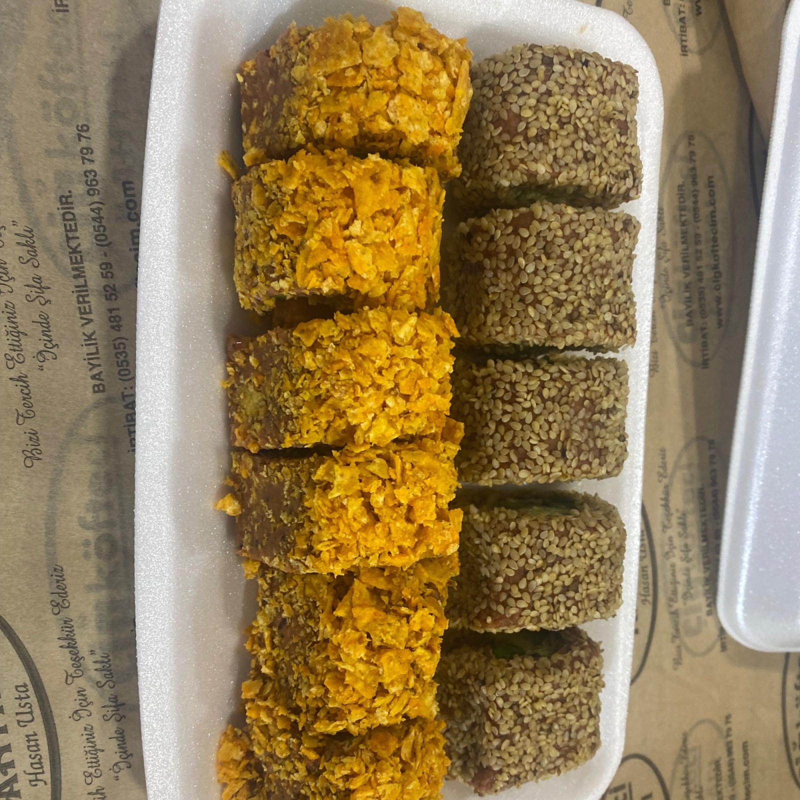 İkisi Bir Arada Suşi (Doritos+Susamlı)