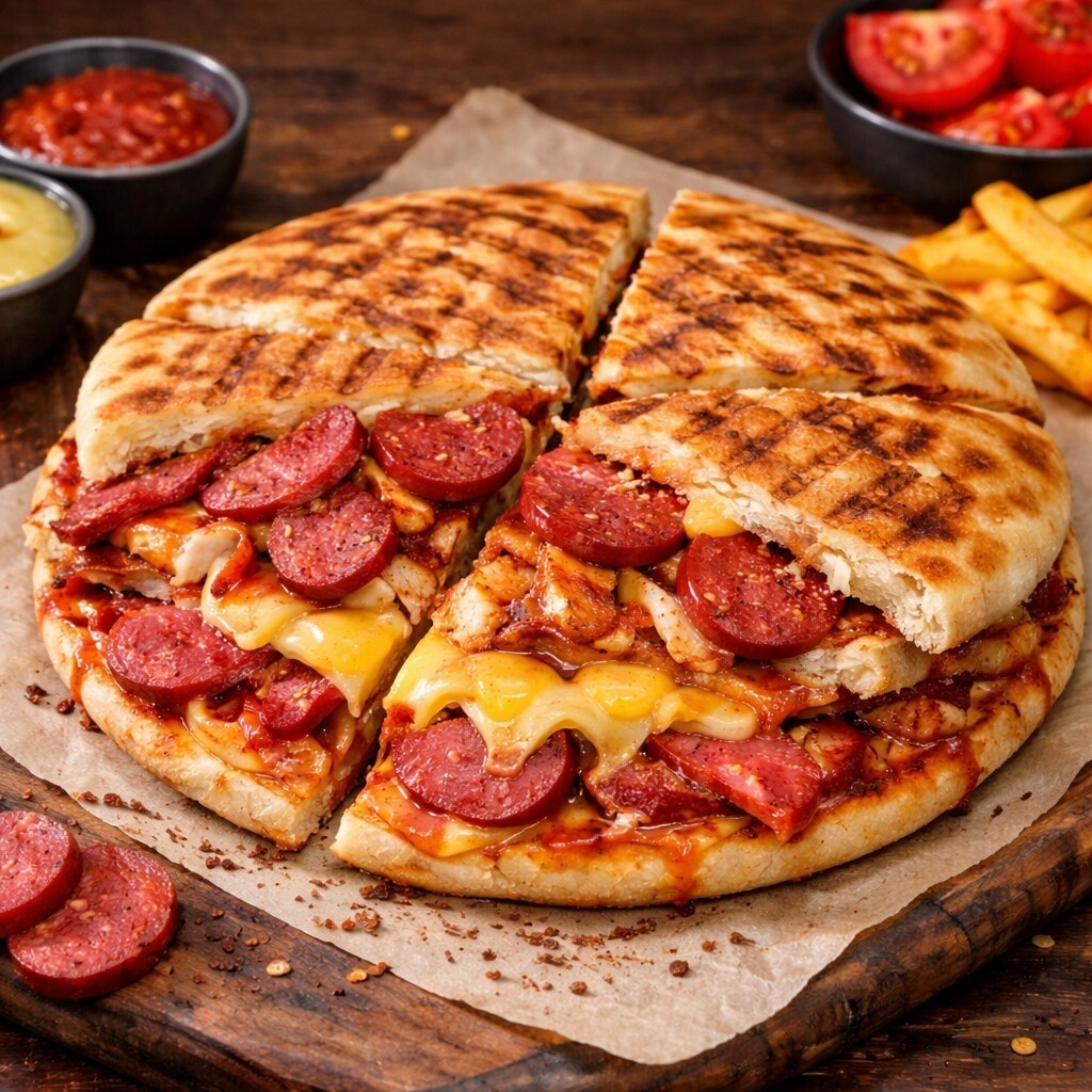 Pizza Bazlama Tost