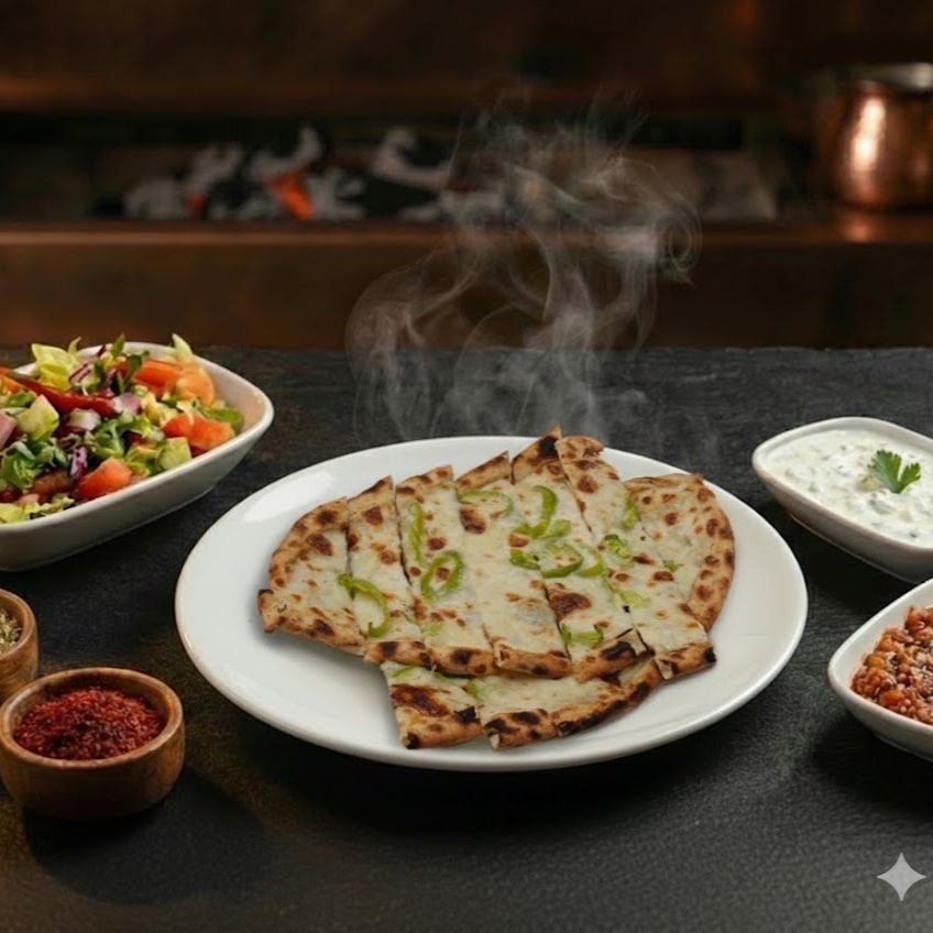 Kaşarlı Biberli Pide