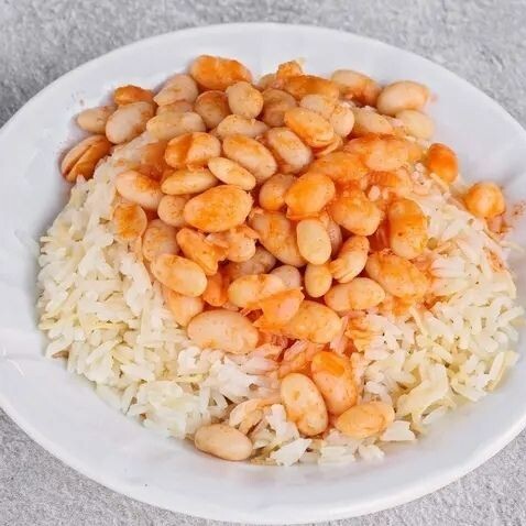 Kuru Fasulyeli Tavuklu Pilav