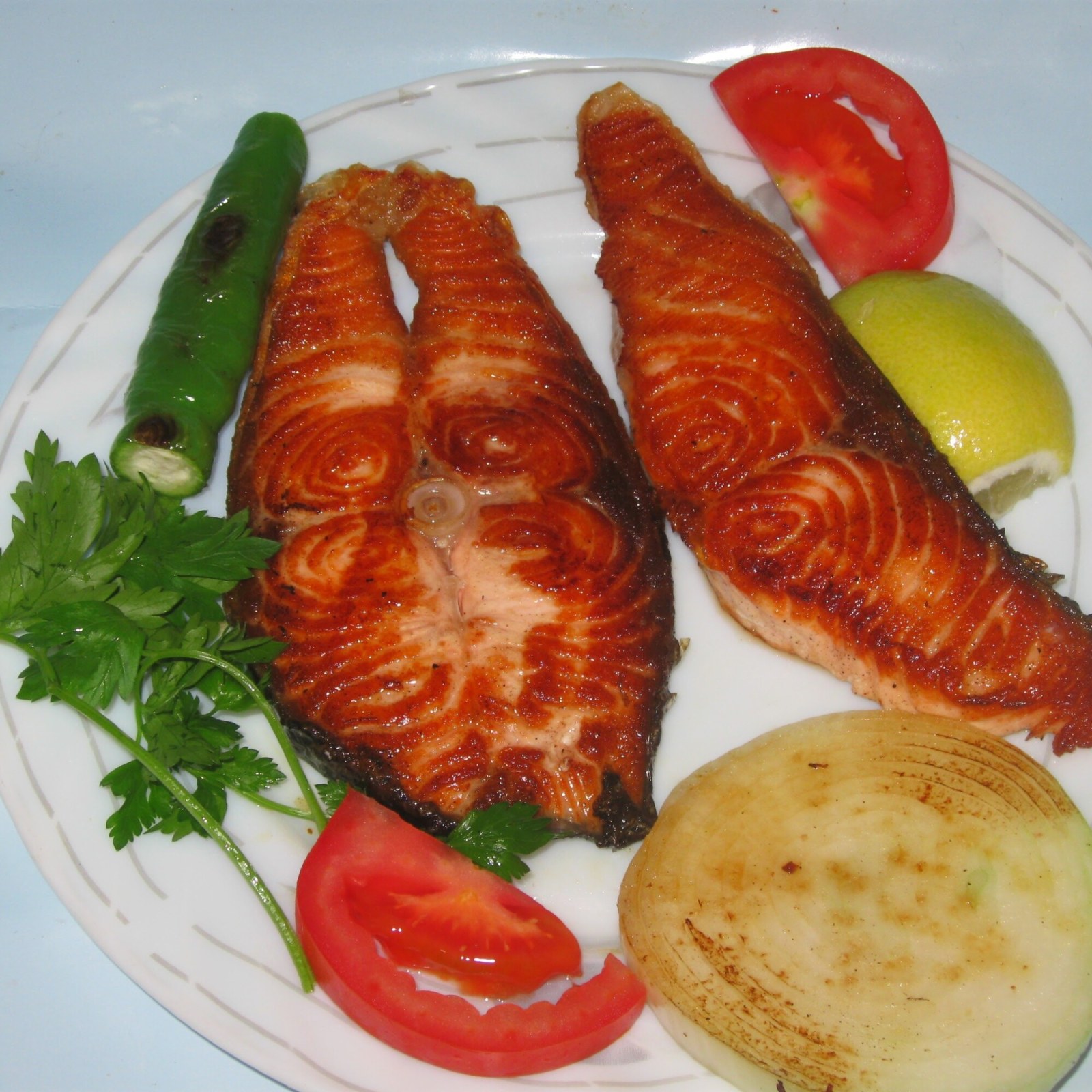 Izgara norveç Somon (300 gr)