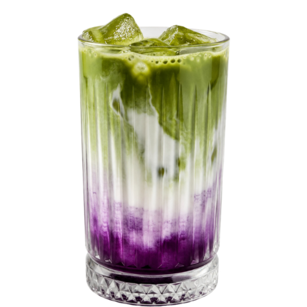 Ube Matcha Latte