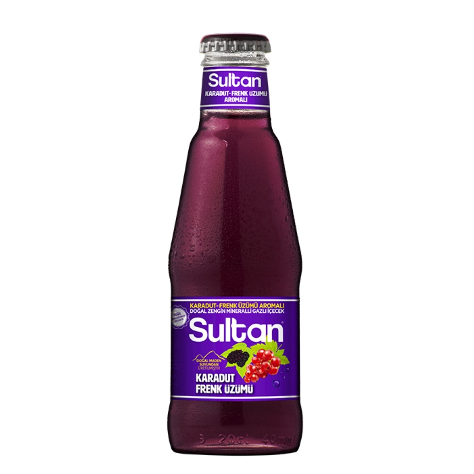 Sultan Soda Meyveli (Karadut&Frenk Üzümü)