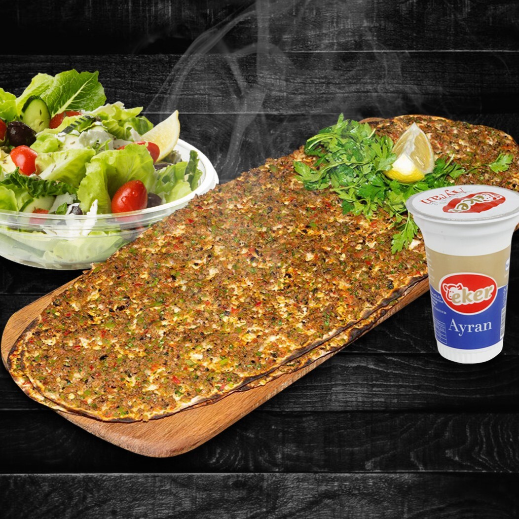 4 Lü Antep Kürek Lahmacun Menü