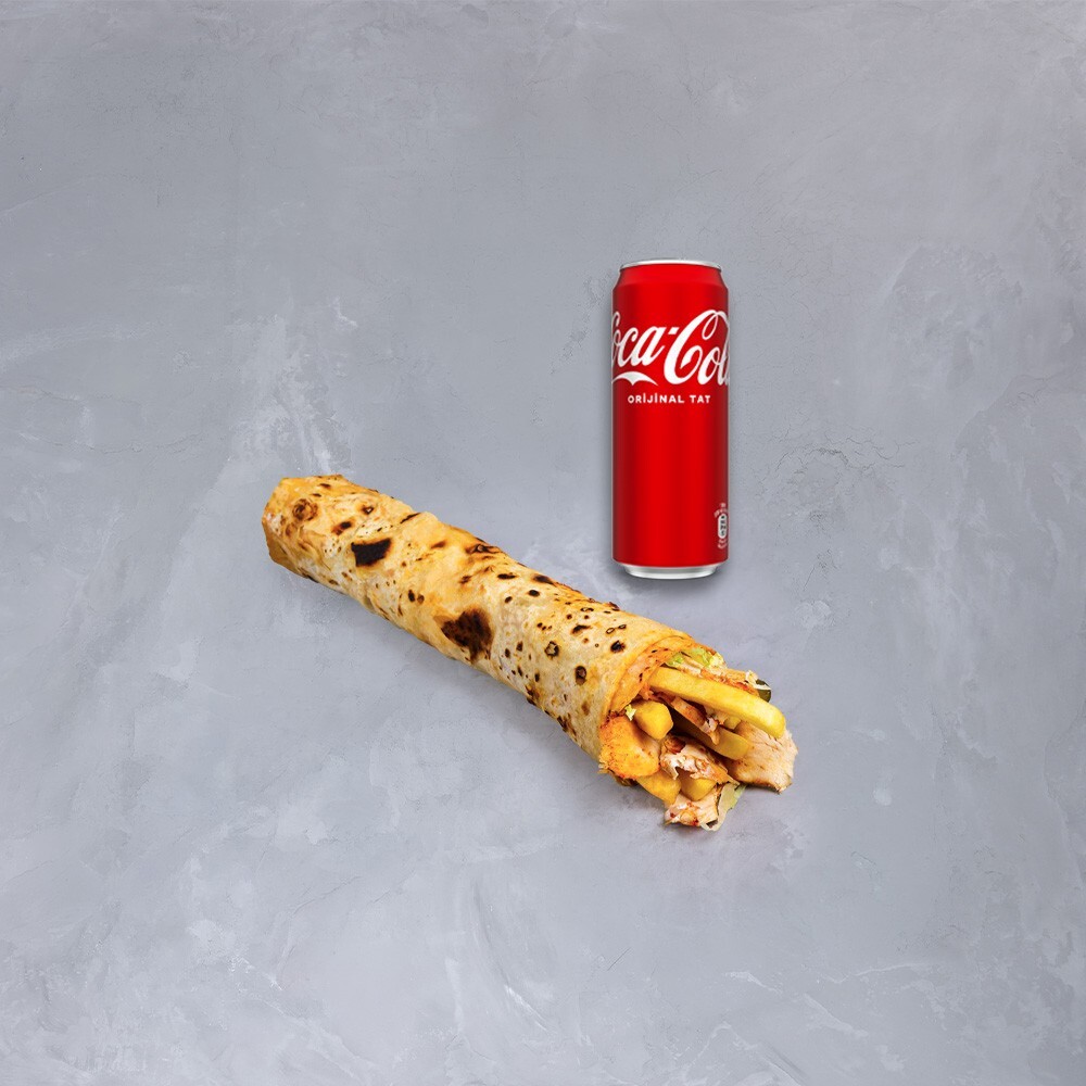 Katık Zurna Döner Boy + Coca Cola Menü