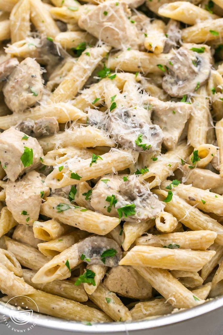 Körili Mantarlı Penne