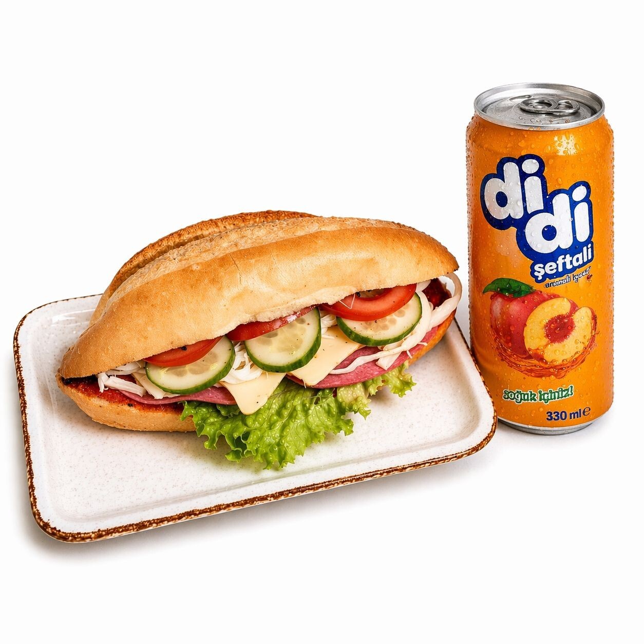 Standart Sandviç + Didi Şeftali