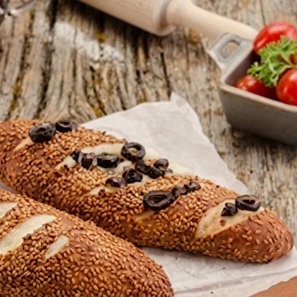 Kaşarlı-Zeytinli Simit