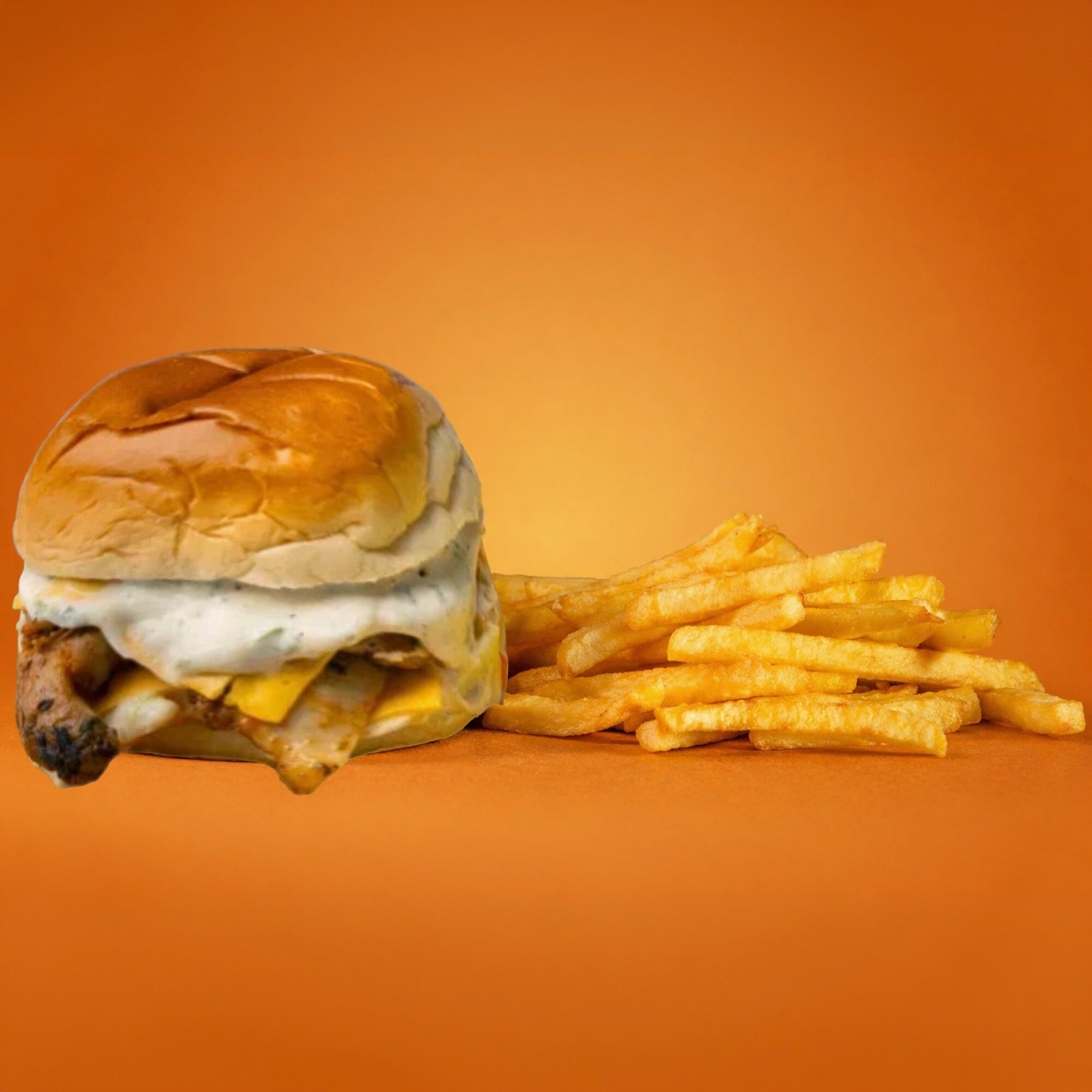 Ranch Soslu Tavuk Pirzola Burger