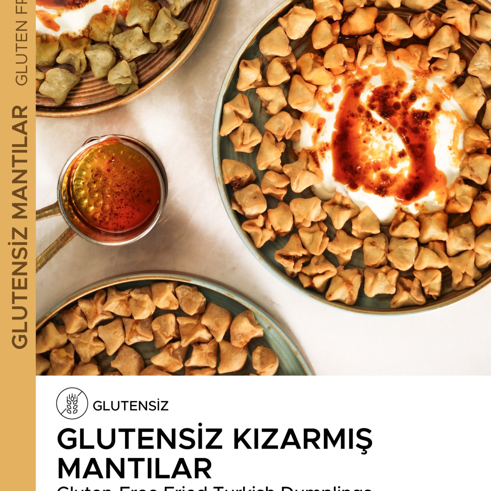 Glütensiz Mercimekli Kızarmış Mantı