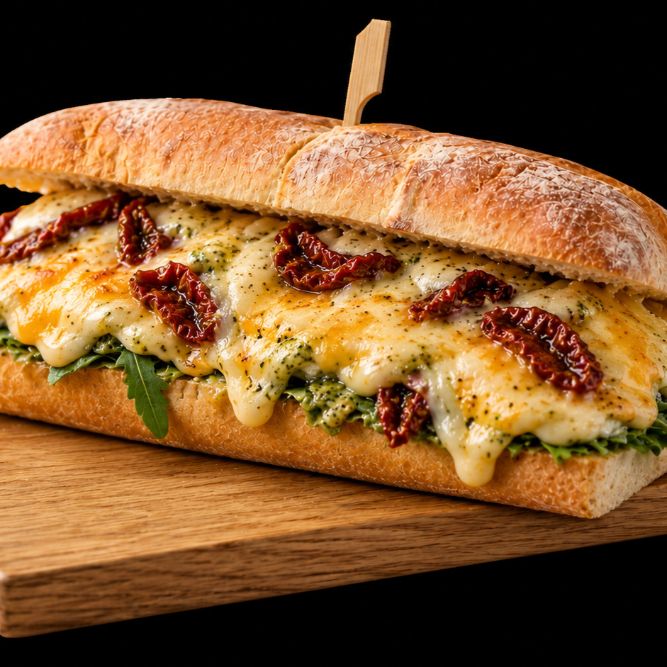 Four Cheese (Dört Peynirli) Ciabatta Sandviç