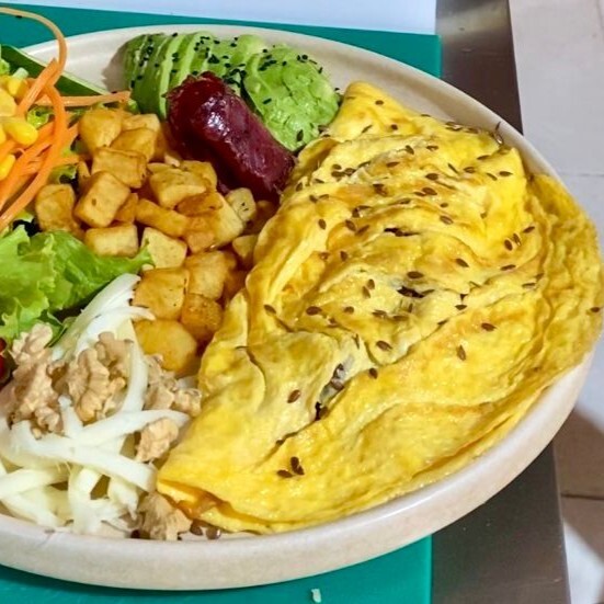 Omelet Tabağı