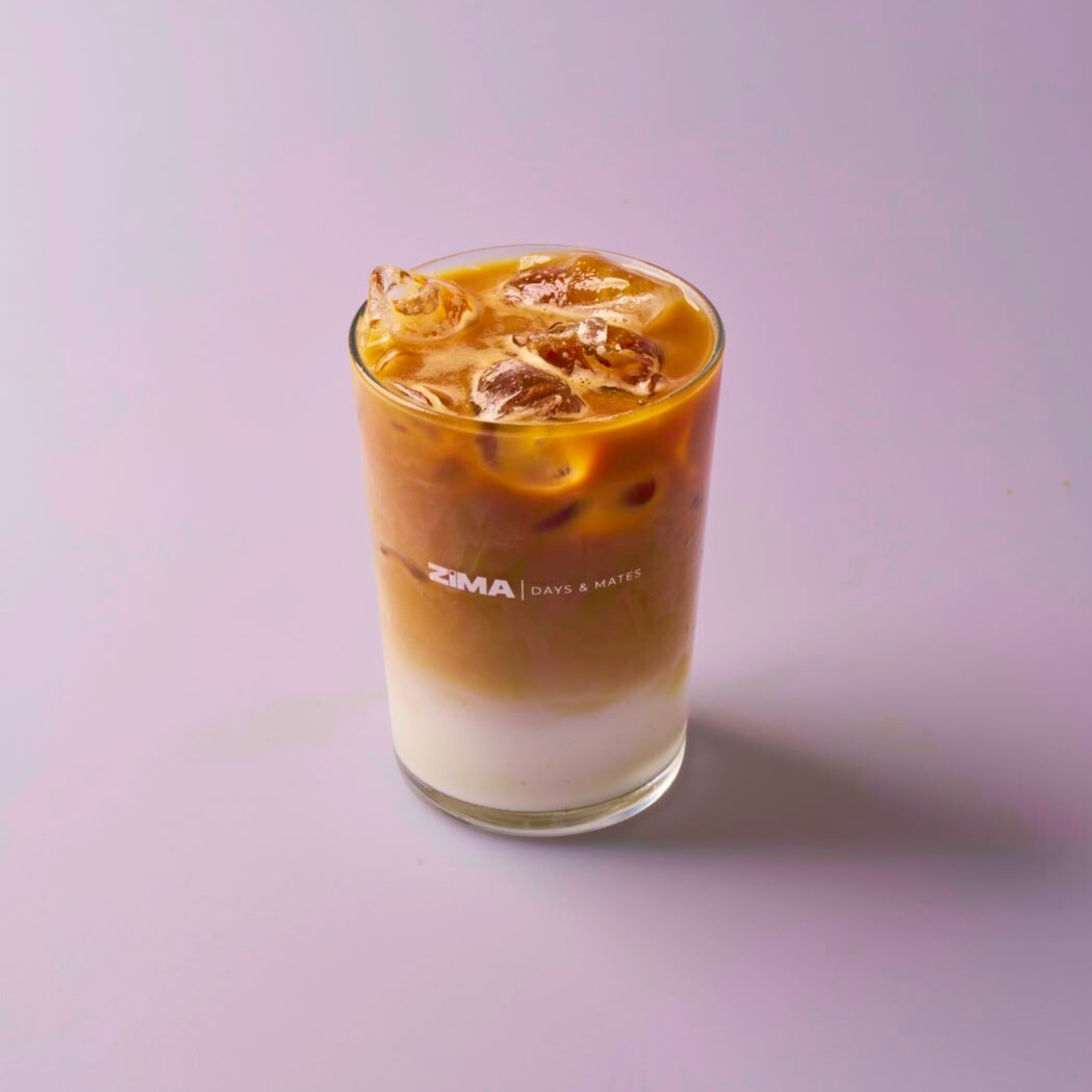 Iced Salted Caramel Latte