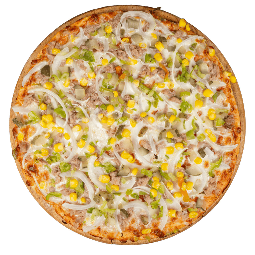 Ton Balıklı Dev Pizza 45 cm (Aile Boyu)