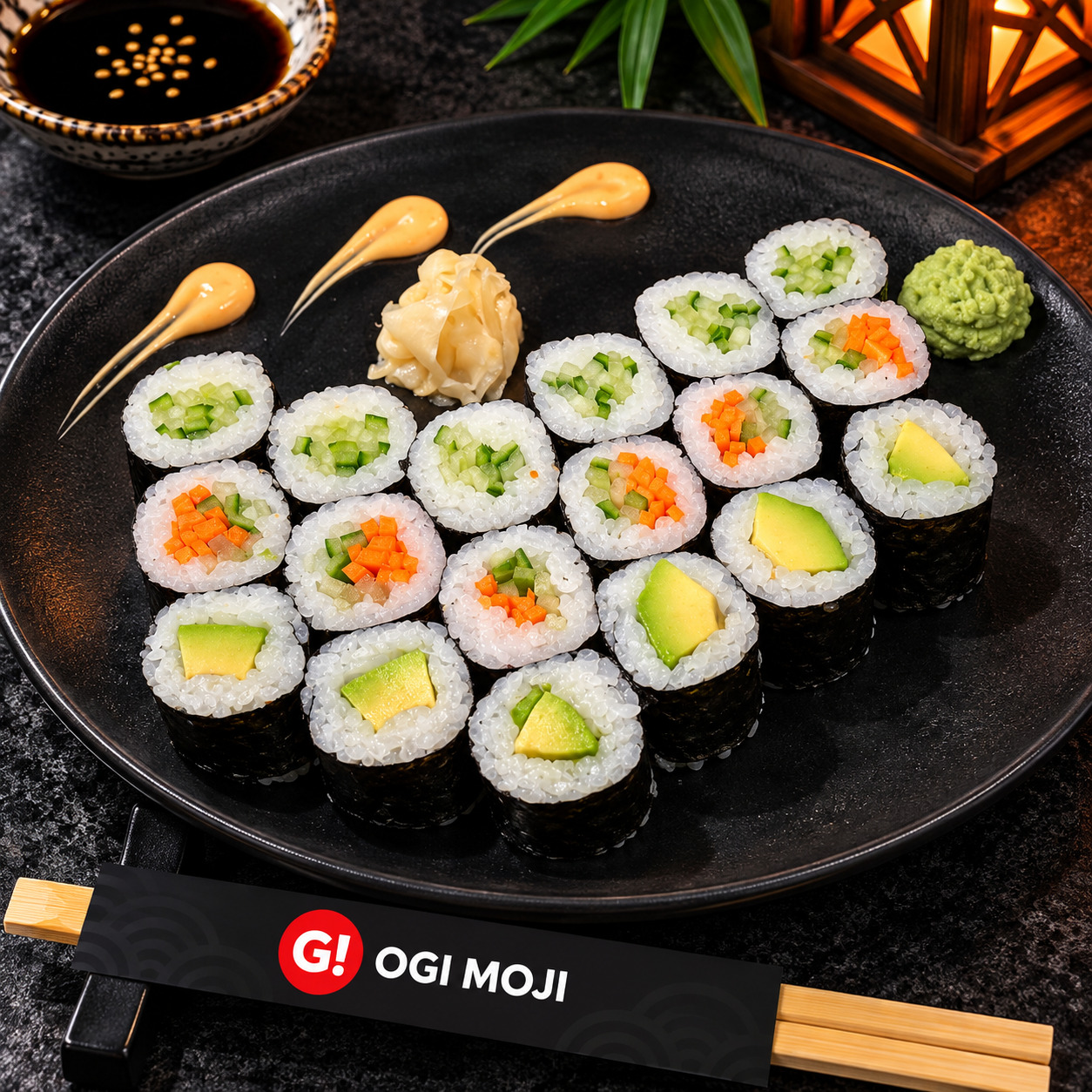 Vegan Maki Set (18 Pcs.)
