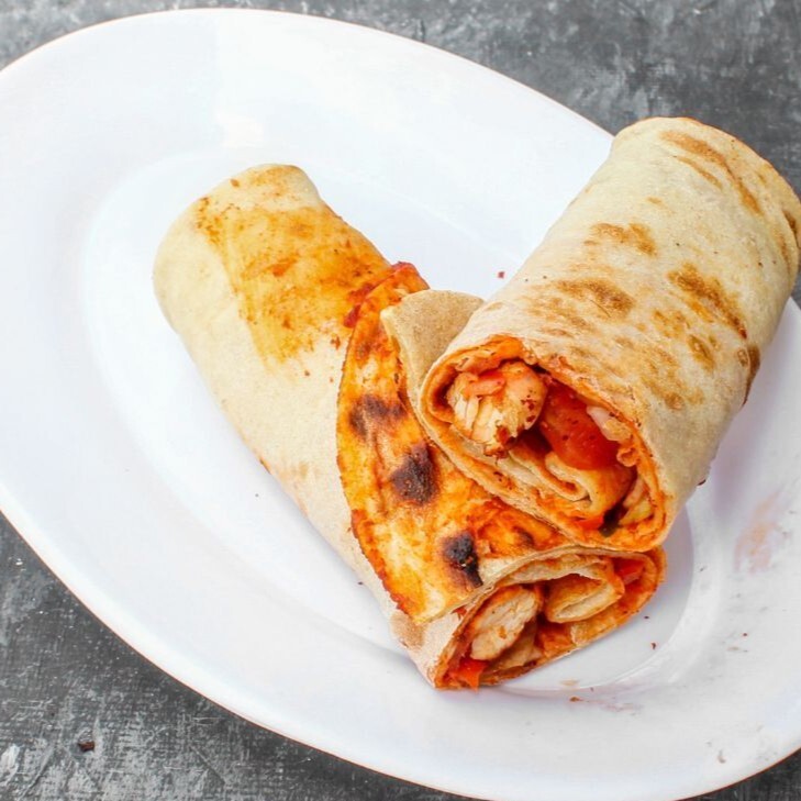 2 Ekmekli Bonfile Tavuk Dürüm(150gr)