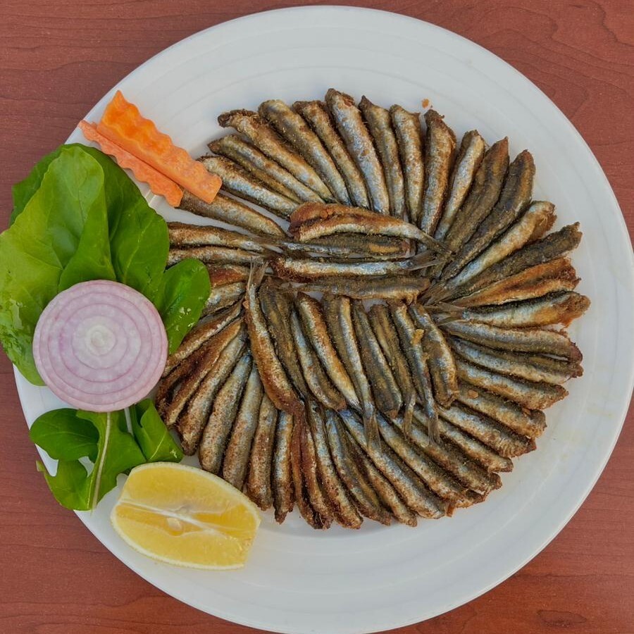 Karadeniz Usulü Hamsi Tava (Tek Kişilik)