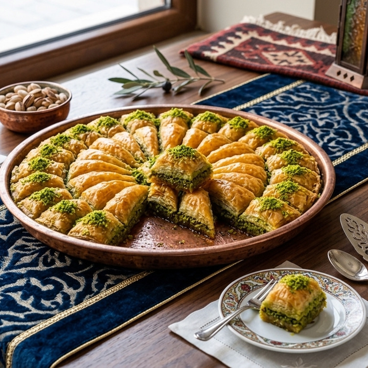 Fıstıklı Baklava (1 Kg)