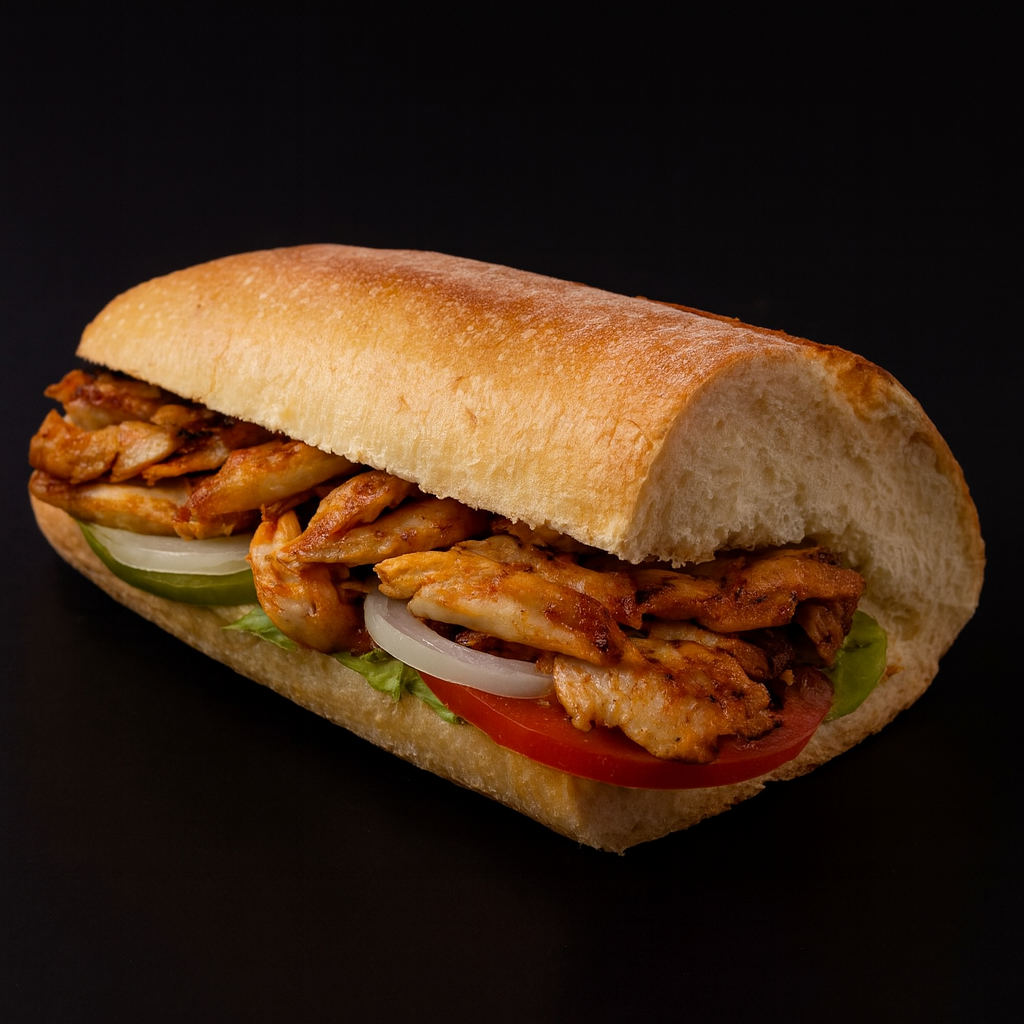 Yarım Ekmek Tavuk Döner