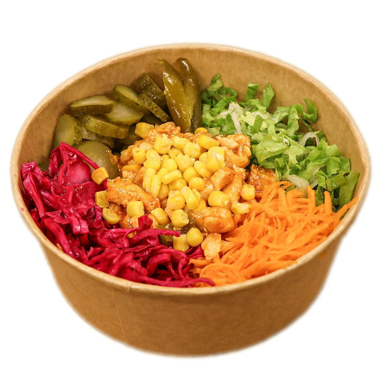 Kajun Soslu Tavuk-Salata (Duble Boy)