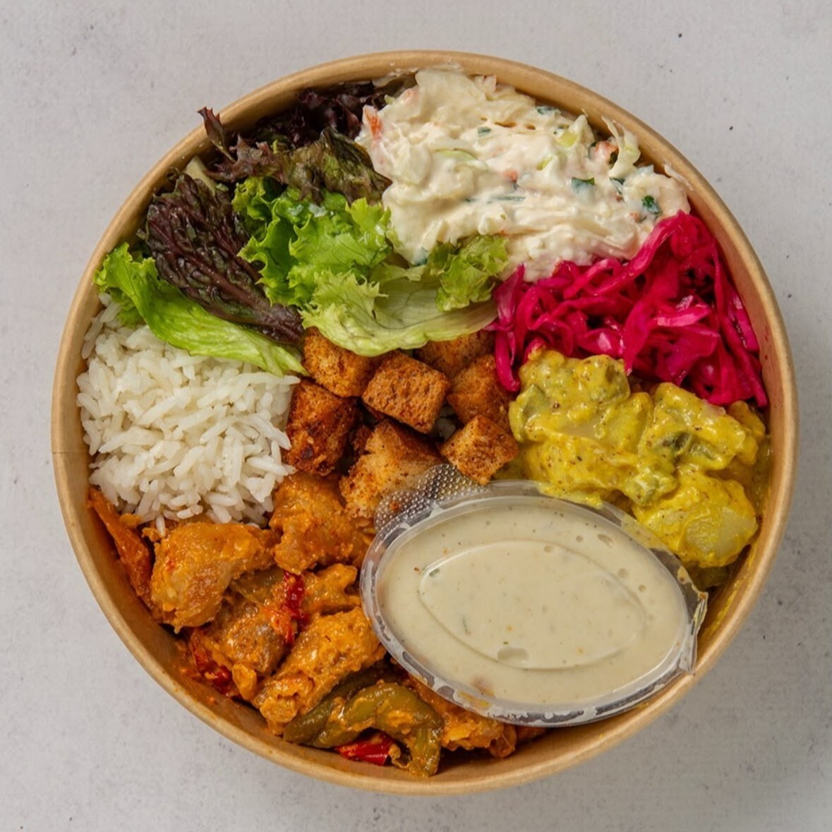 Çin Usulü Tavuk Bowl (535 gr)