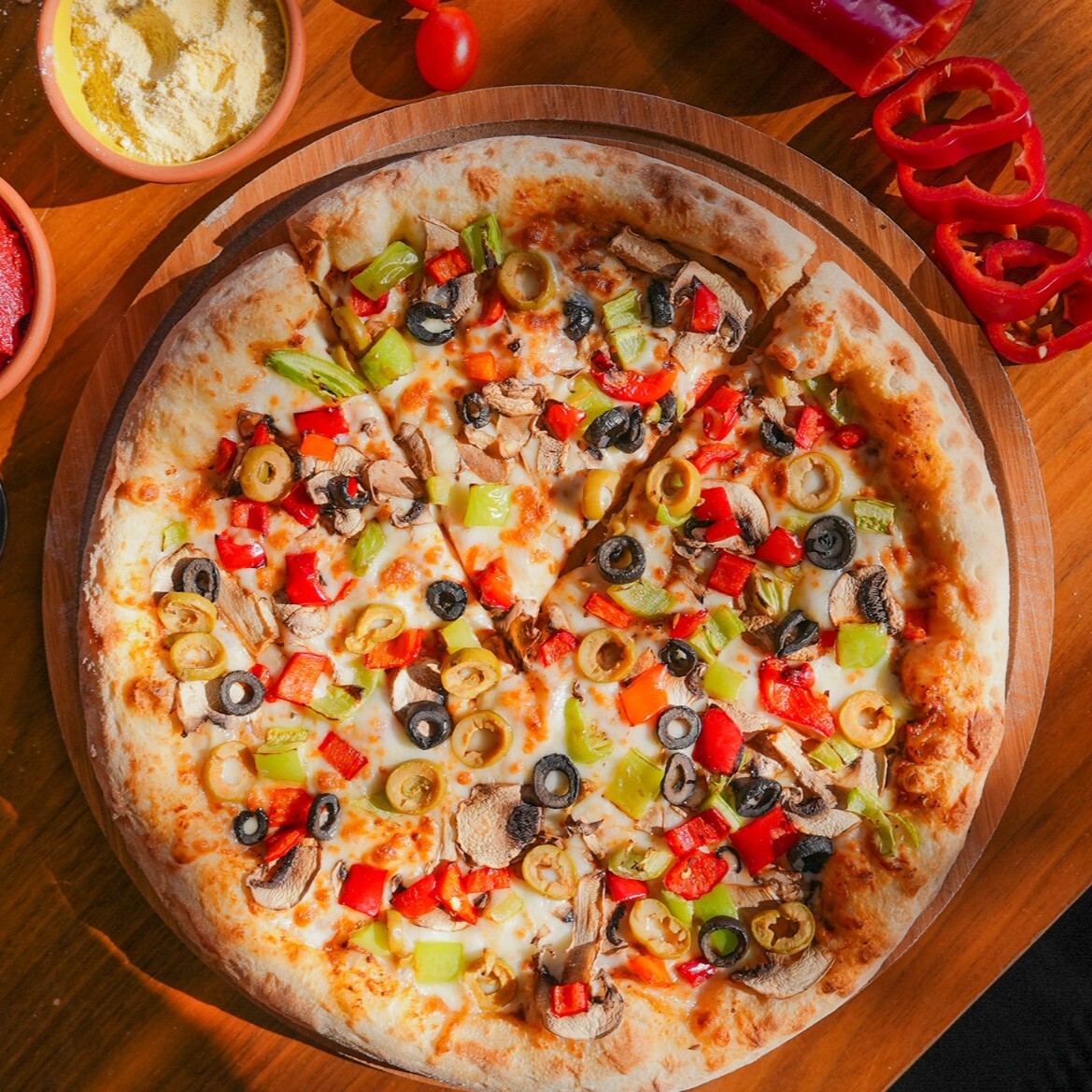 Vejetaryen Pizza (Orta Boy)