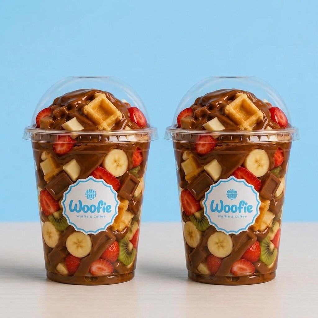 2'li Waffle Cup ( Büyük Boy )