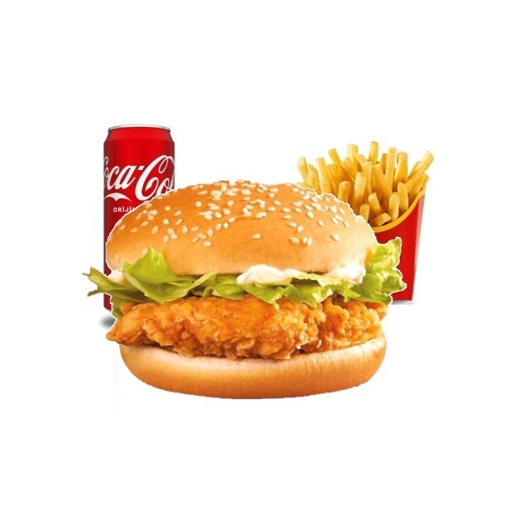 Chicken Burger Menü
