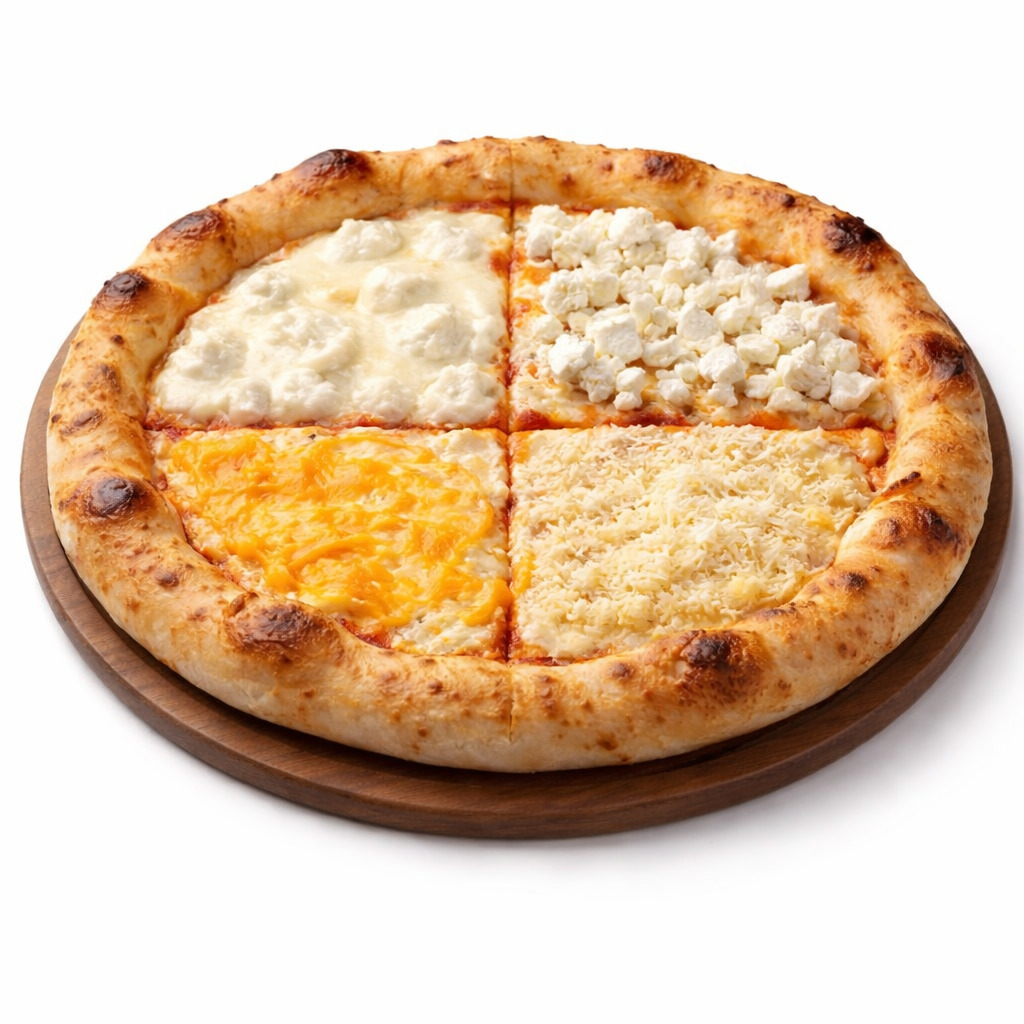 Dört Peynirli Pizza