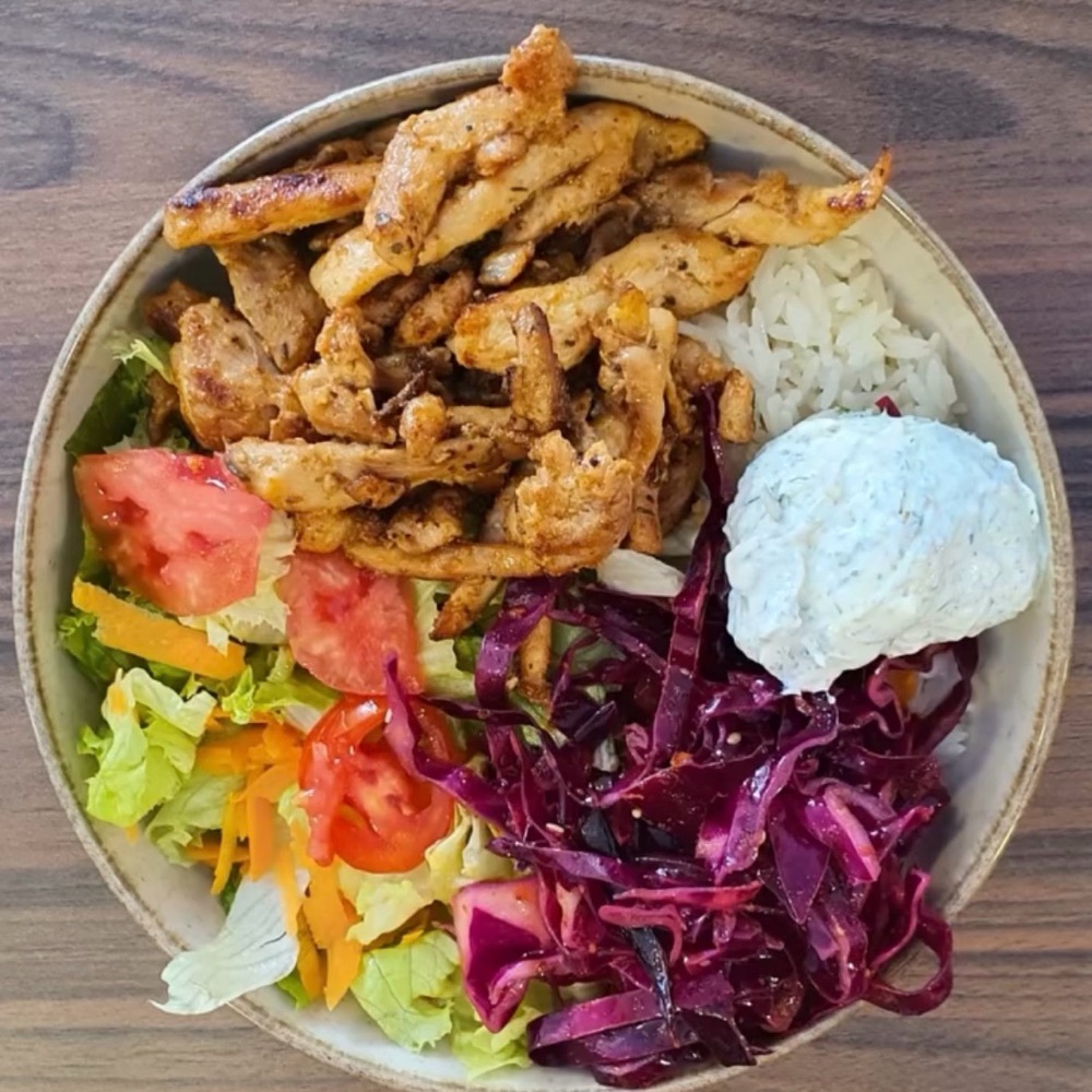 Barbekü Tavuk Bowl