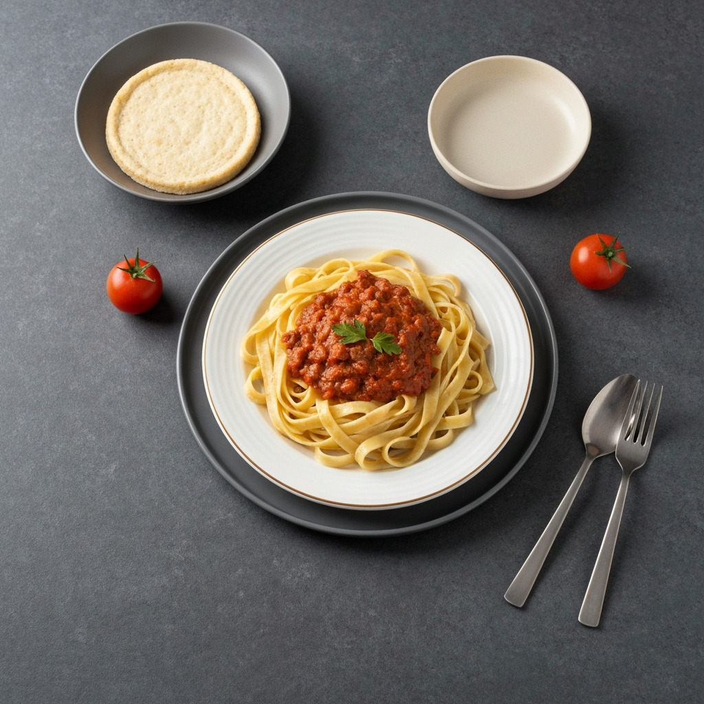 Köri Soslu Tavuklu Fettuccine