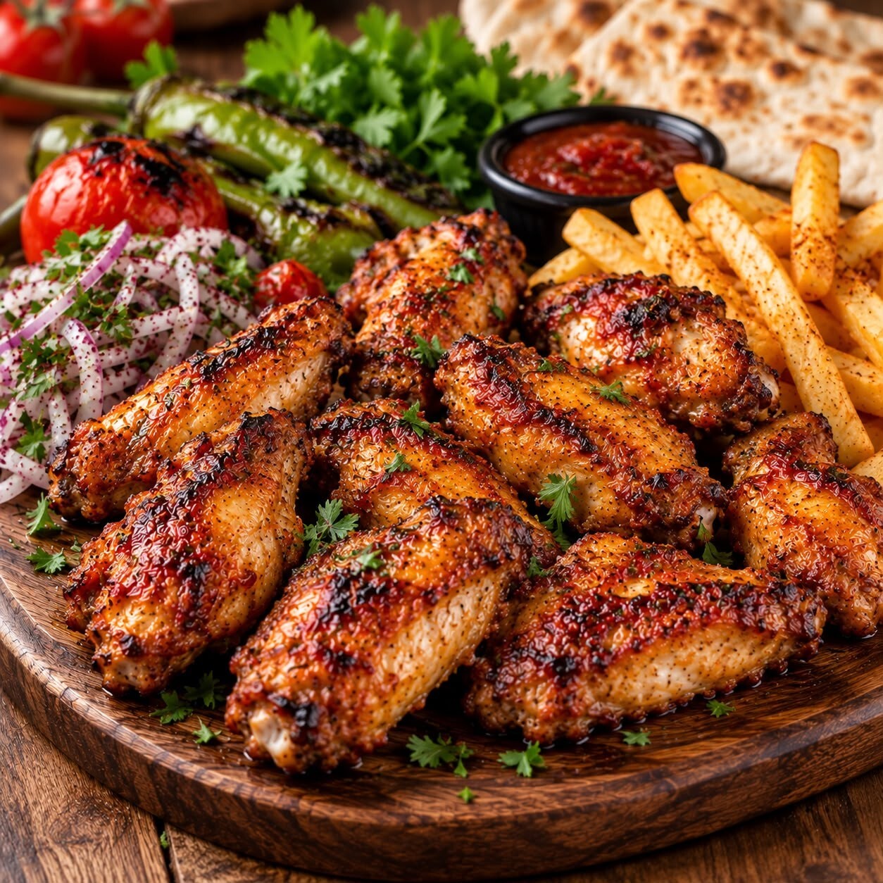 Özel Soslu Tavuk Kanat