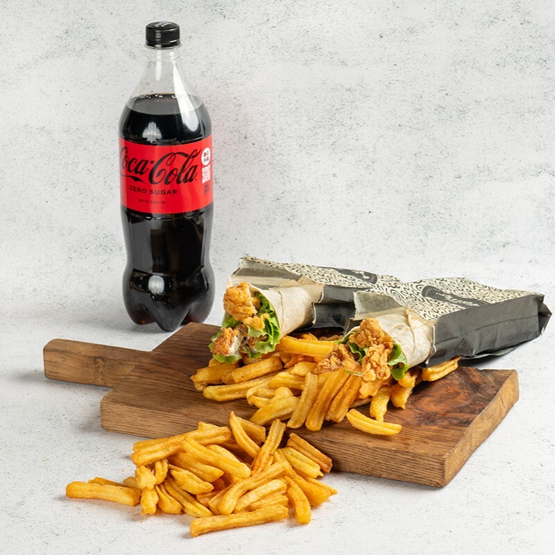 2'li Çıtır Dürüm Menü (1513,9 KCal)