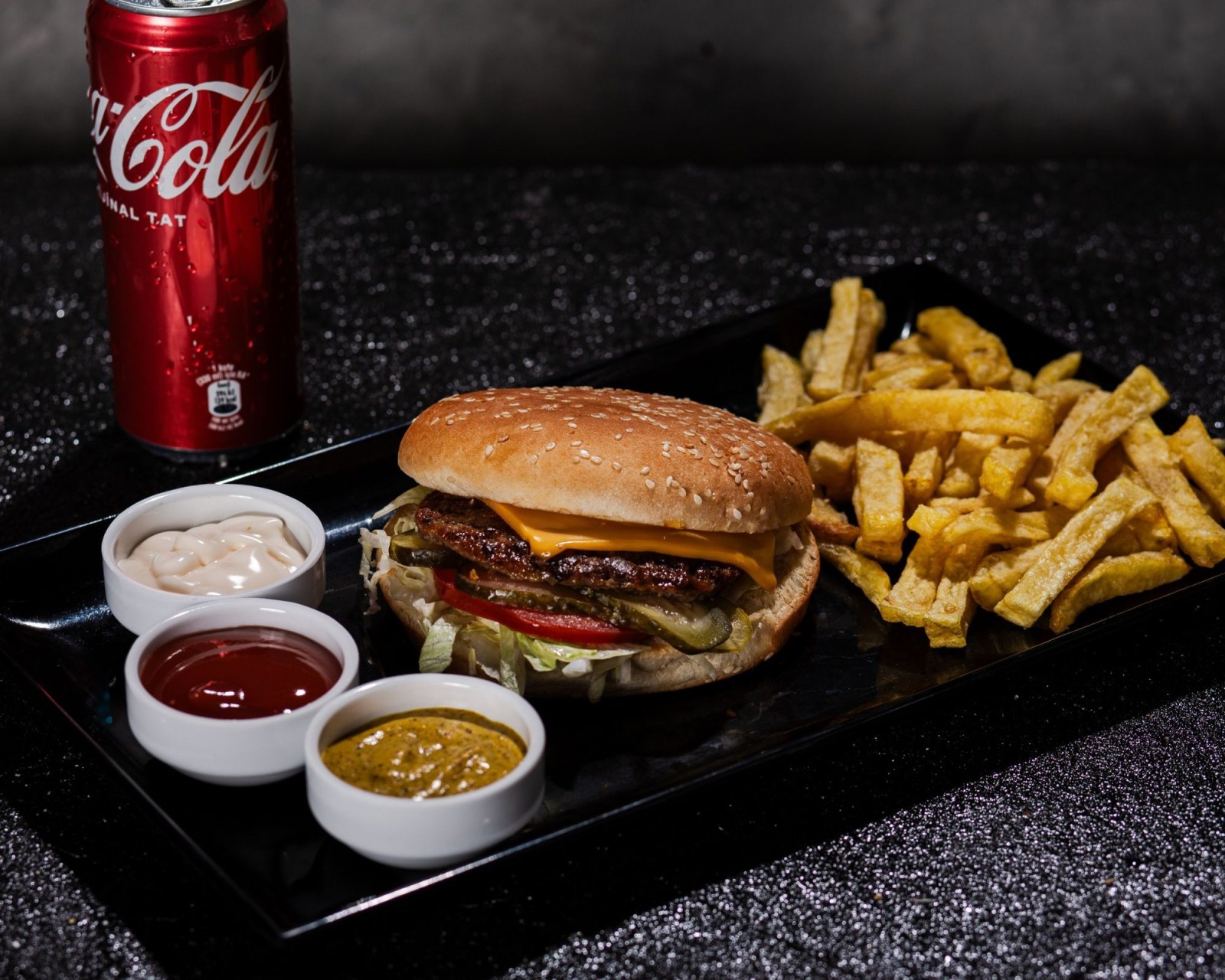 Cheeseburger Menü