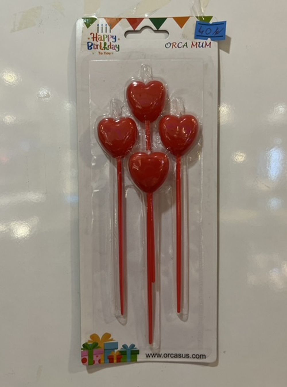 Kalp Mum (4'Lü Paket)