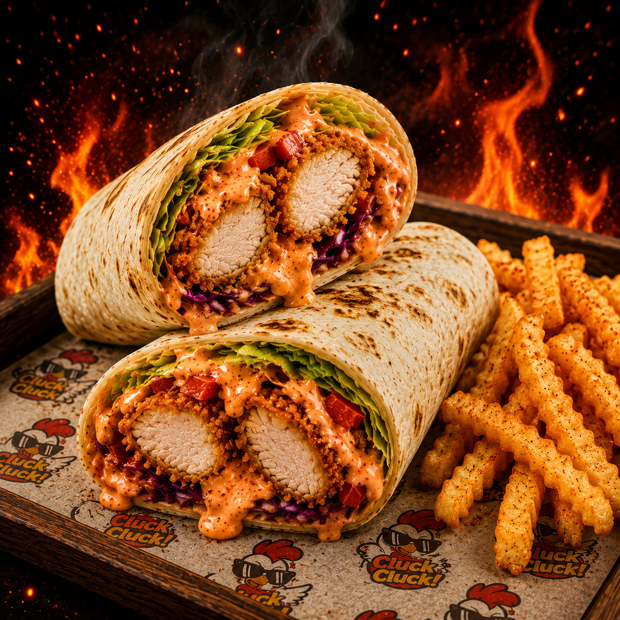 İnfermo Wrap Menü