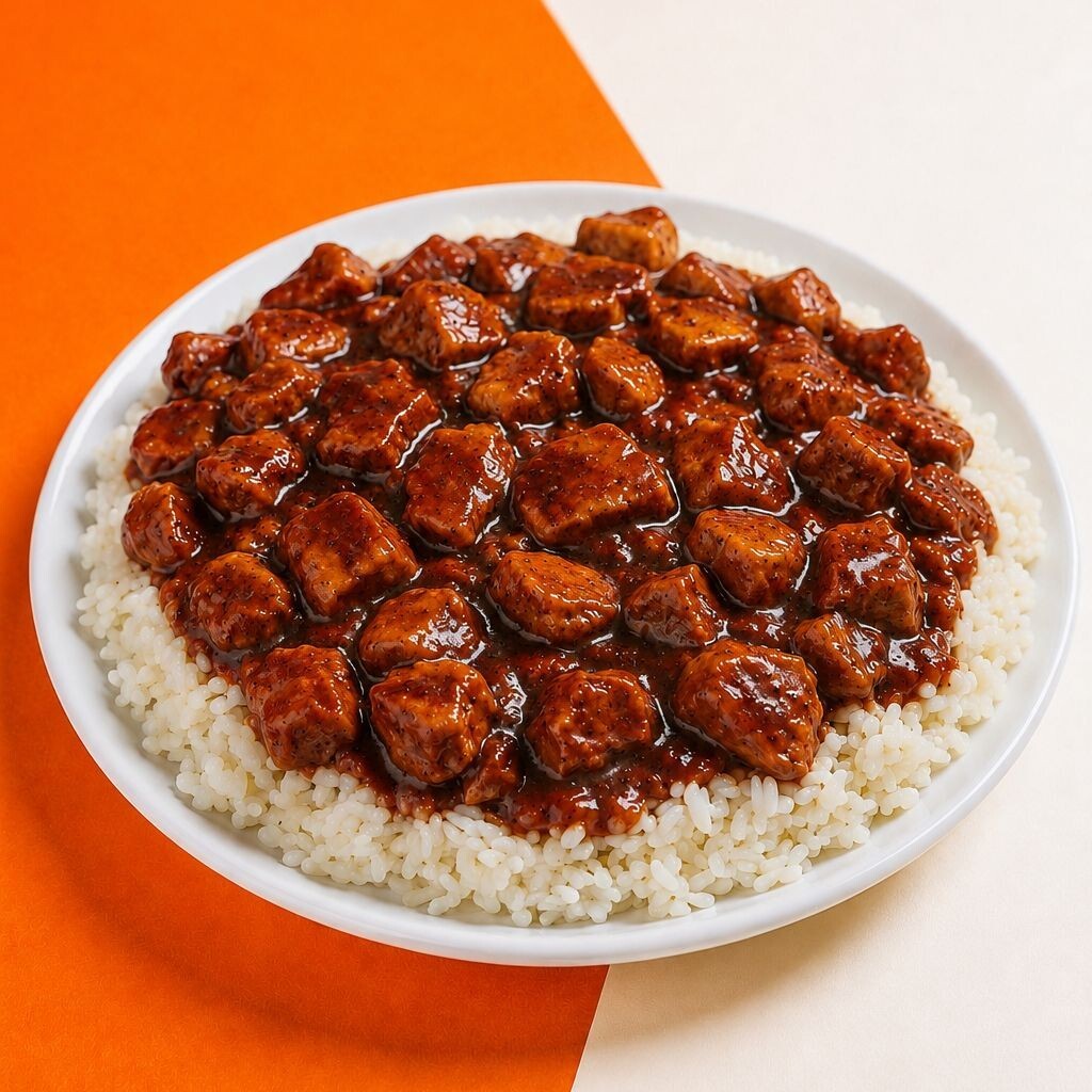 Barbekü Soslu Tavuk Pilav + 330 ml Coca-cola