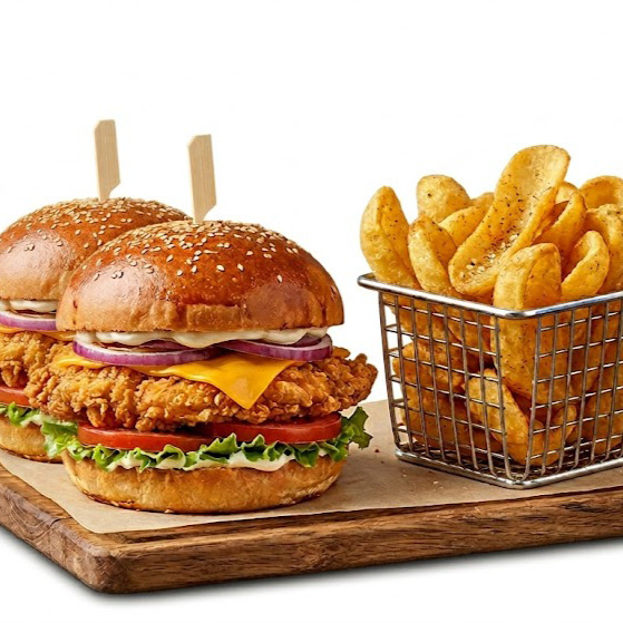 Kanka Tavuk Burger Menü (1 Lt Pepsi Hediyeli)