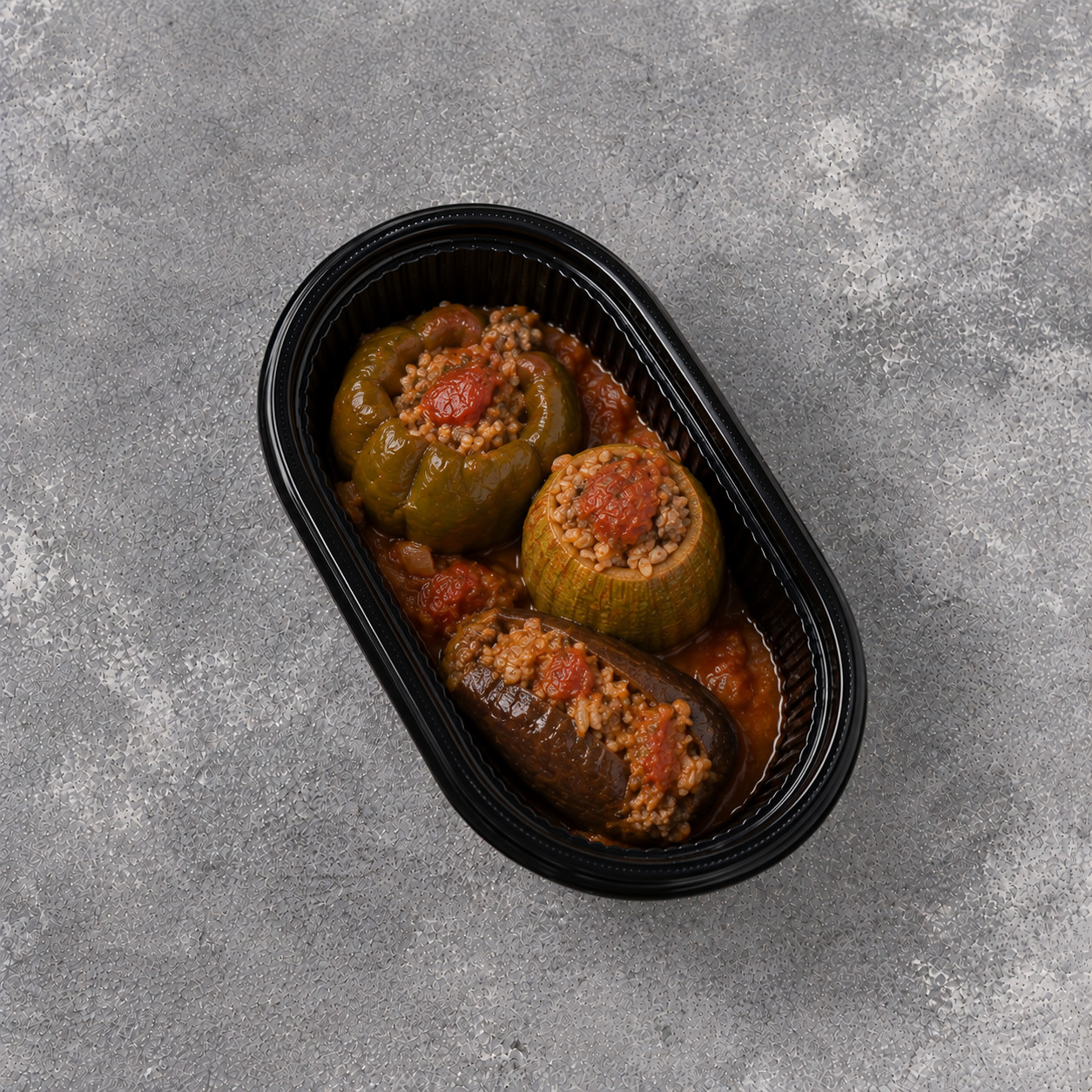 Etli Biber-Kabak Dolma 300 Gr Porsiyon
