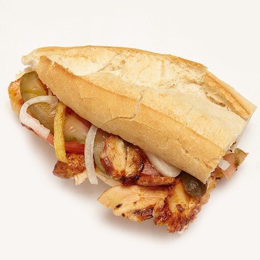 Yarım Ekmek Arası Közde Tavuk
