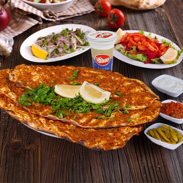 3'lü Lahmacun Menü 1