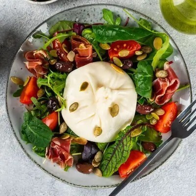 Insalata Di Burrata Fresche (Fresh Burrata Salad)