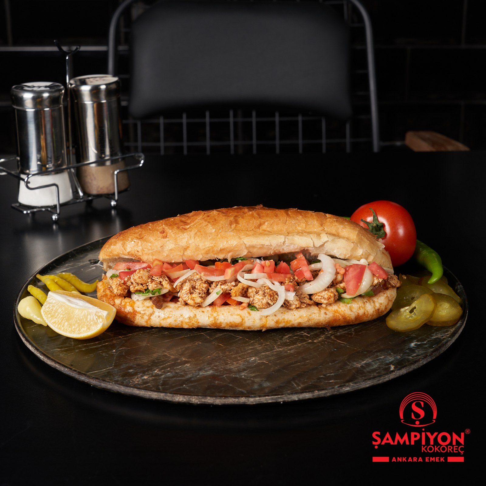 Tavuk Tantuni Yarım Ekmek