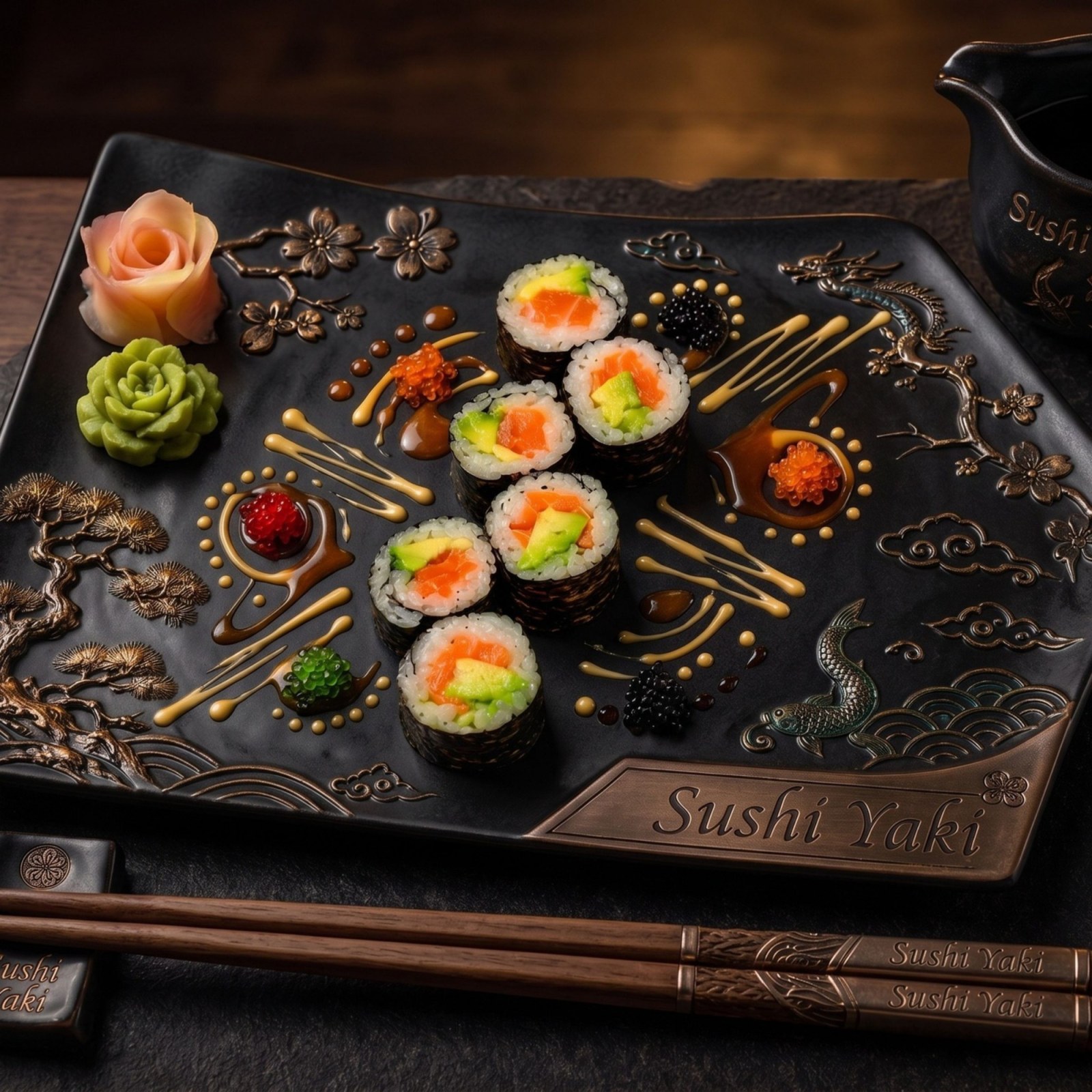 189- Avokado Sake Maki Roll (6 Pcs.)