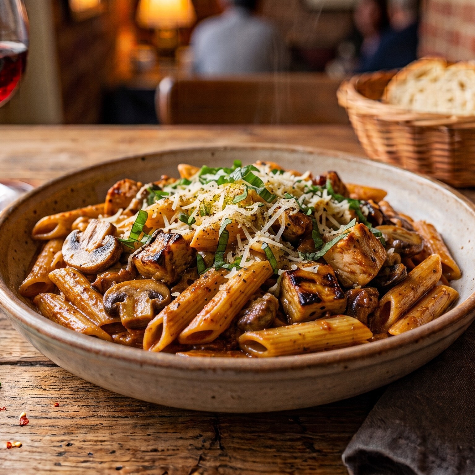 Soya Soslu Penne Makarna