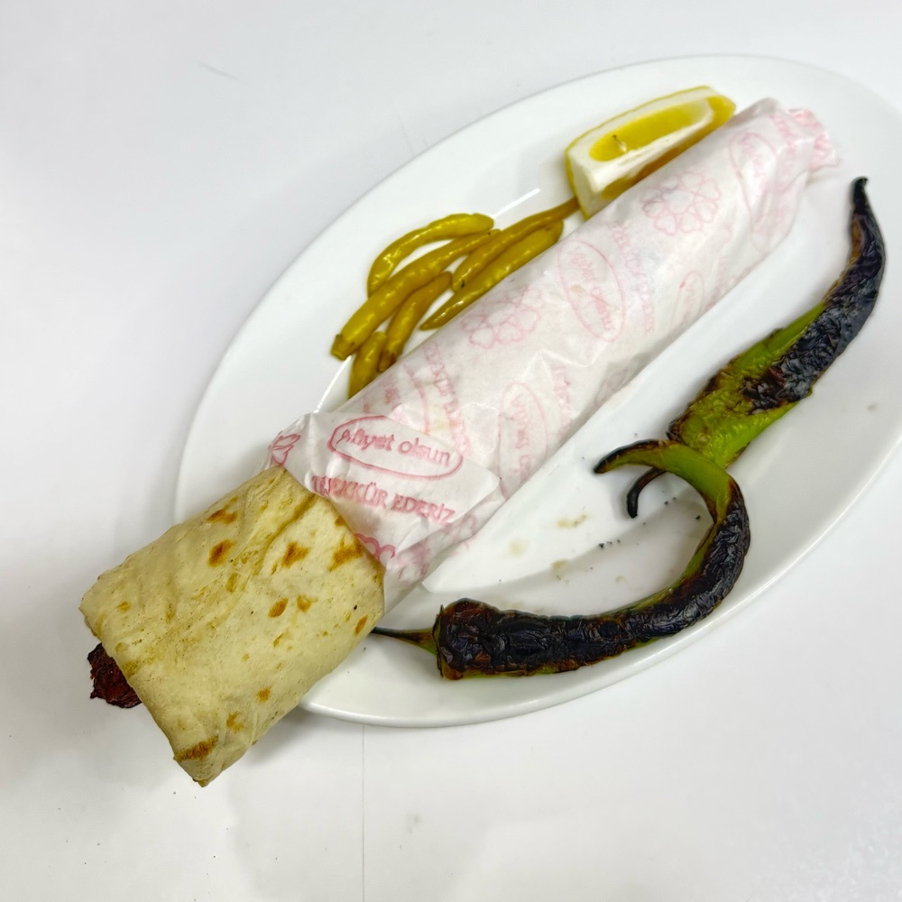 Çöp Şiş Dürüm+Ayran