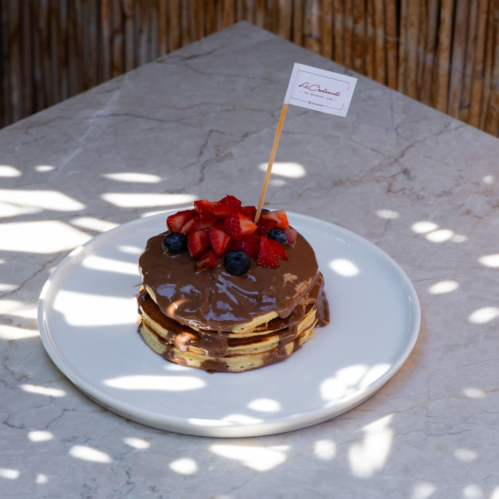 Sütlü Çikolatalı Pancake