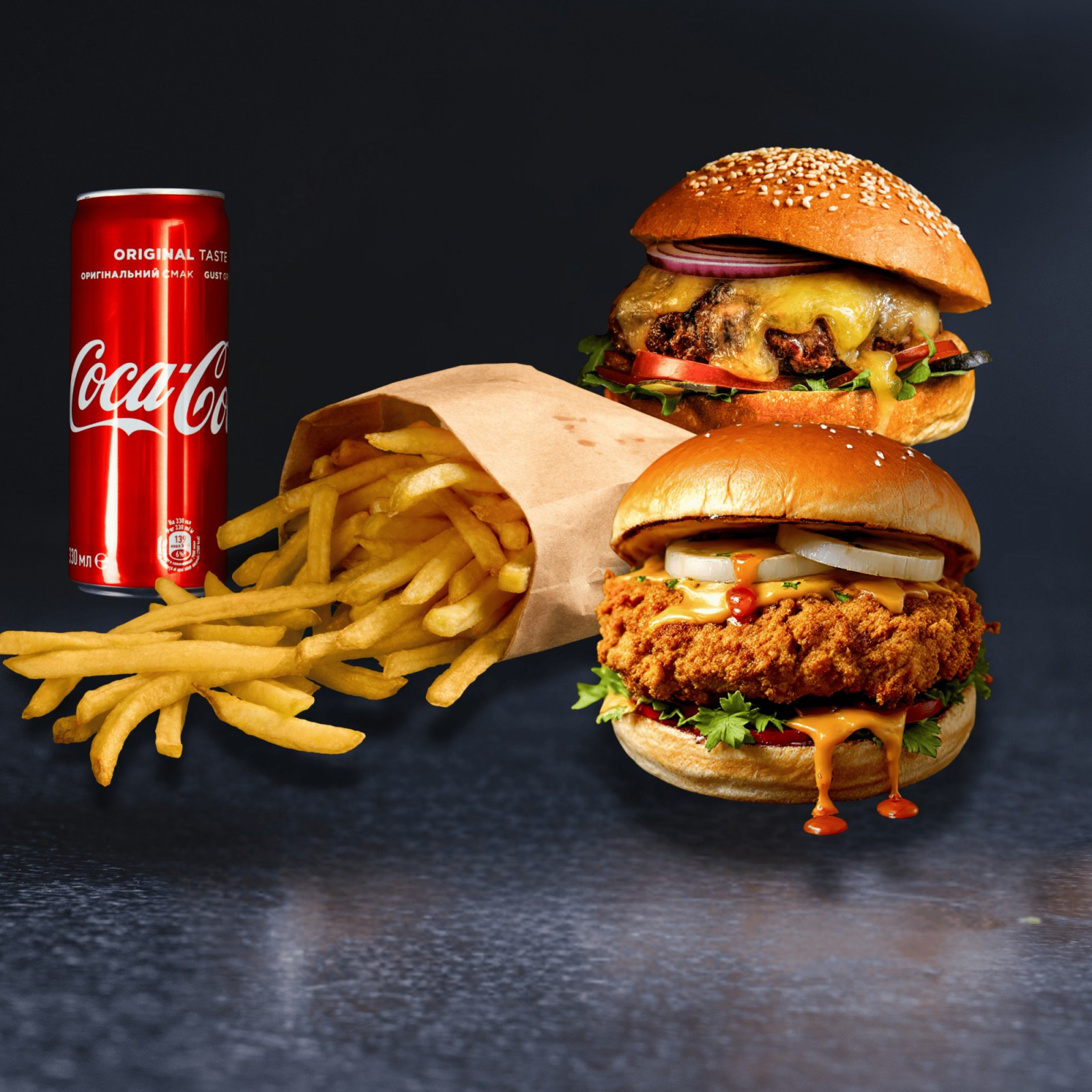Jr. Doya Doya Et & Tavuk Burger