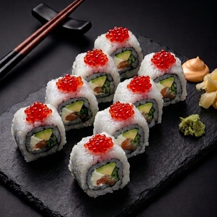 El Dragon Roll (8 Pcs)